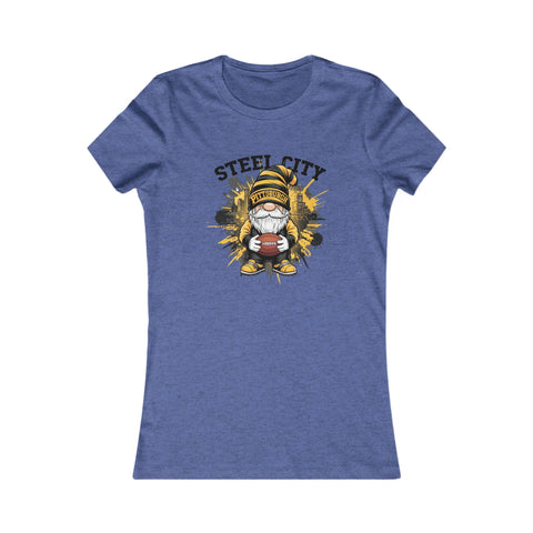 Steel City Gnome - Women's Favorite Tee T-Shirt - YinzerShop