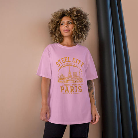 Steel City Paris - Champion T-Shirt T-Shirt - YinzerShop