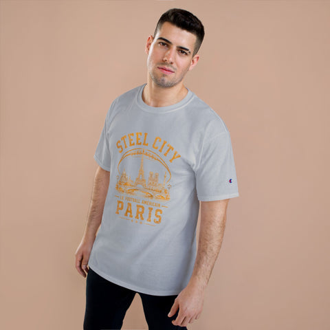 Steel City Paris - Champion T-Shirt T-Shirt - YinzerShop