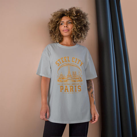 Steel City Paris - Champion T-Shirt T-Shirt - YinzerShop
