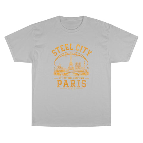 Steel City Paris - Champion T-Shirt T-Shirt - YinzerShop