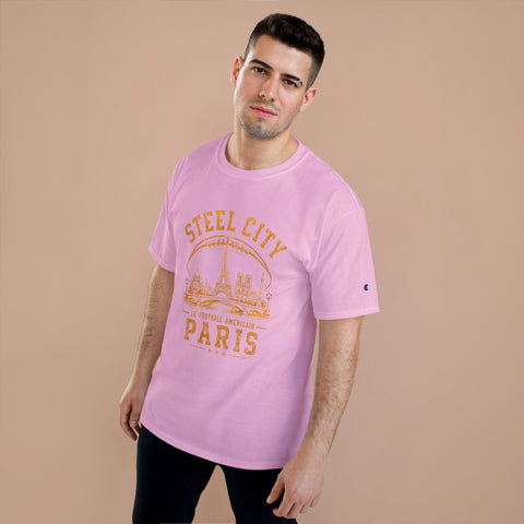 Steel City Paris - Champion T-Shirt T-Shirt - YinzerShop