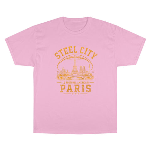 Steel City Paris - Champion T-Shirt T-Shirt - YinzerShop
