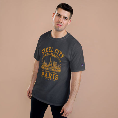 Steel City Paris - Champion T-Shirt T-Shirt - YinzerShop