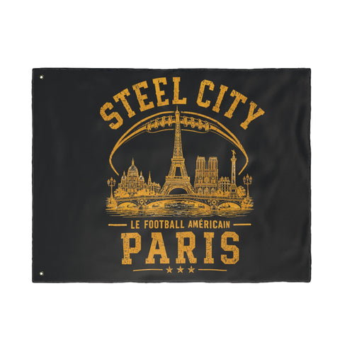 Steel City Paris - Double Sided Flag Home Decor - YinzerShop