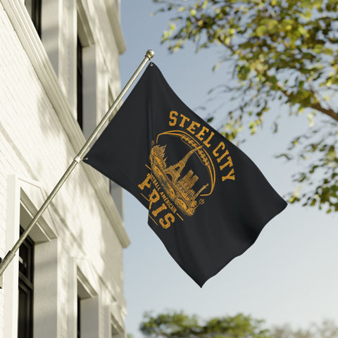 Steel City Paris - Double Sided Flag Home Decor - YinzerShop