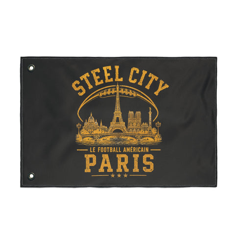Steel City Paris - Double Sided Flag Home Decor - YinzerShop
