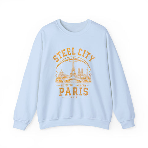 Steel City Paris - Heavy Blend™ Crewneck Sweatshirt Sweatshirt - YinzerShop