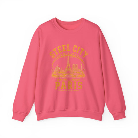 Steel City Paris - Heavy Blend™ Crewneck Sweatshirt Sweatshirt - YinzerShop