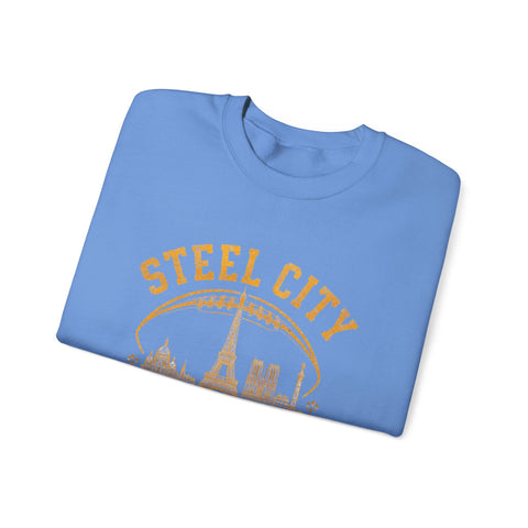 Steel City Paris - Heavy Blend™ Crewneck Sweatshirt Sweatshirt - YinzerShop