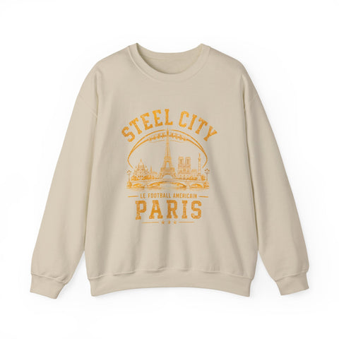 Steel City Paris - Heavy Blend™ Crewneck Sweatshirt Sweatshirt - YinzerShop