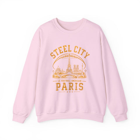 Steel City Paris - Heavy Blend™ Crewneck Sweatshirt Sweatshirt - YinzerShop