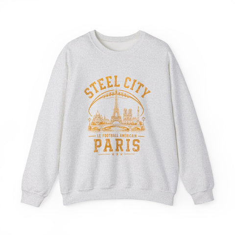Steel City Paris - Heavy Blend™ Crewneck Sweatshirt Sweatshirt - YinzerShop