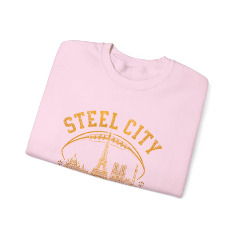 Steel City Paris - Heavy Blend™ Crewneck Sweatshirt Sweatshirt - YinzerShop