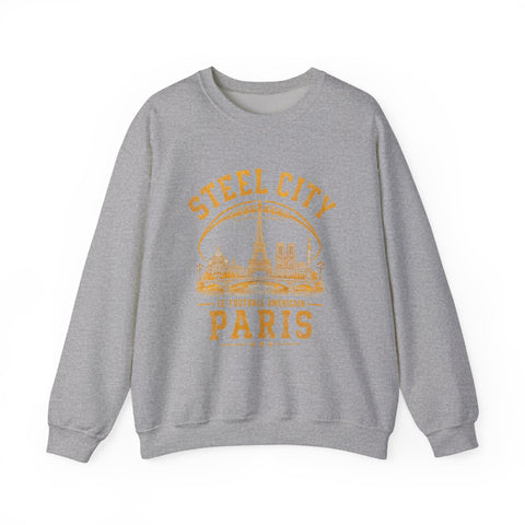 Steel City Paris - Heavy Blend™ Crewneck Sweatshirt Sweatshirt - YinzerShop