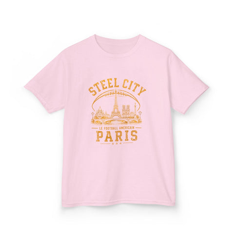 Steel City Paris - Kids Graphic T-Shirt Kids Apparel - YinzerShop