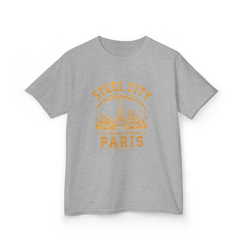 Steel City Paris - Kids Graphic T-Shirt Kids Apparel - YinzerShop
