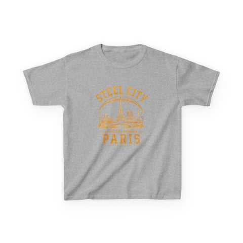 Steel City Paris - Kids Graphic T-Shirt Kids Apparel - YinzerShop