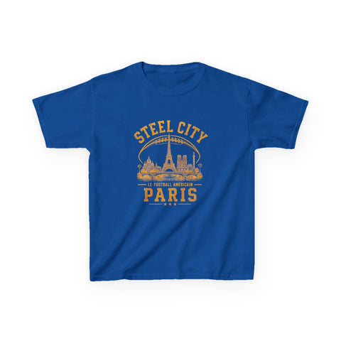 Steel City Paris - Kids Graphic T-Shirt Kids Apparel - YinzerShop