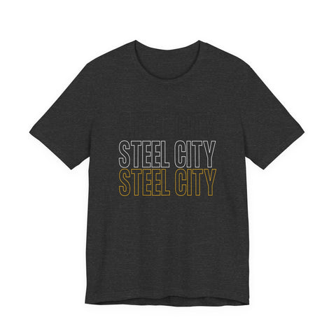 Steel City - Unisex Jersey Short Sleeve Tee T-Shirt - YinzerShop
