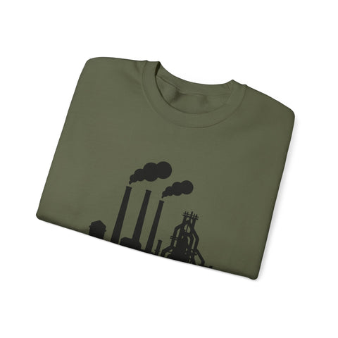 Steel Heritage - Heavy Blend™ Crewneck Sweatshirt Sweatshirt - YinzerShop