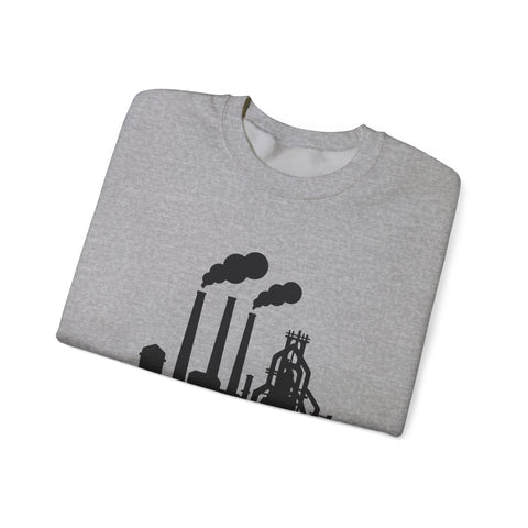 Steel Heritage - Heavy Blend™ Crewneck Sweatshirt Sweatshirt - YinzerShop