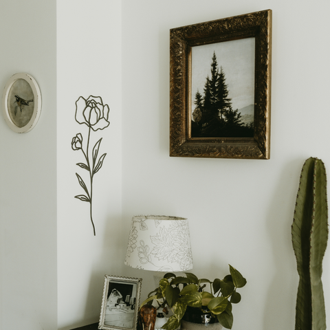 Peony Flower Wall Decor