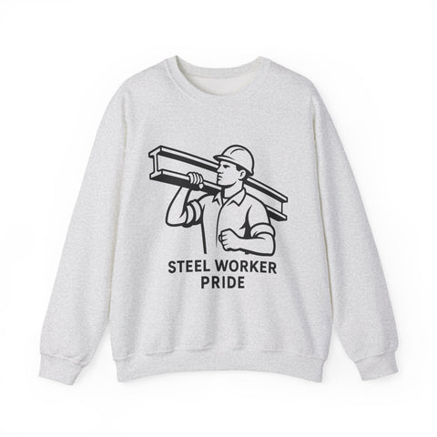 Steel Worker Pride - Heavy Blend™ Crewneck Sweatshirt Sweatshirt - YinzerShop