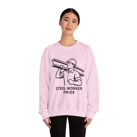 Steel Worker Pride - Heavy Blend™ Crewneck Sweatshirt Sweatshirt - YinzerShop