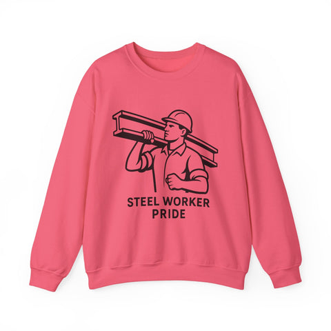 Steel Worker Pride - Heavy Blend™ Crewneck Sweatshirt Sweatshirt - YinzerShop