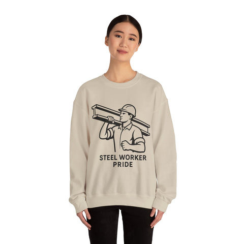 Steel Worker Pride - Heavy Blend™ Crewneck Sweatshirt Sweatshirt - YinzerShop