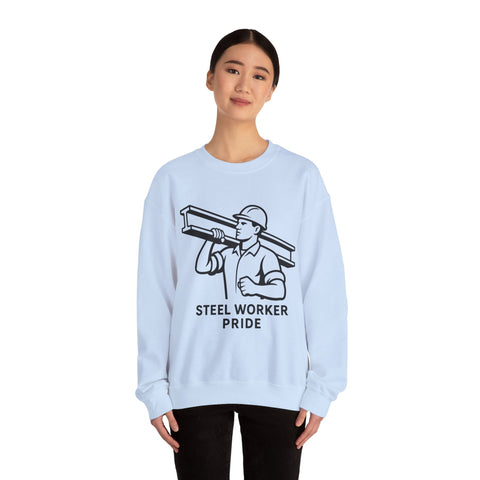 Steel Worker Pride - Heavy Blend™ Crewneck Sweatshirt Sweatshirt - YinzerShop