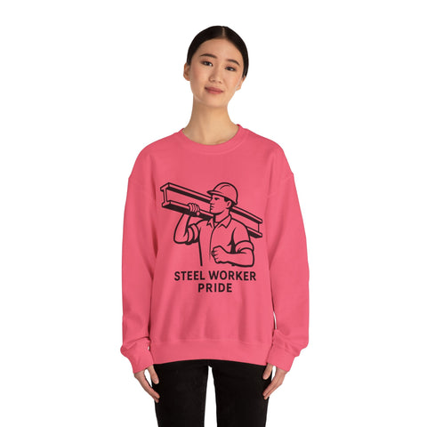 Steel Worker Pride - Heavy Blend™ Crewneck Sweatshirt Sweatshirt - YinzerShop