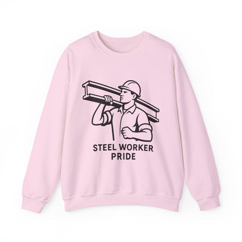 Steel Worker Pride - Heavy Blend™ Crewneck Sweatshirt Sweatshirt - YinzerShop
