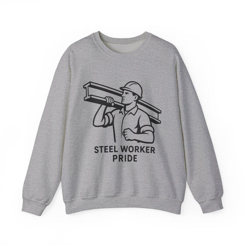 Steel Worker Pride - Heavy Blend™ Crewneck Sweatshirt Sweatshirt - YinzerShop