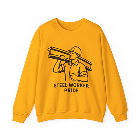 Steel Worker Pride - Heavy Blend™ Crewneck Sweatshirt Sweatshirt - YinzerShop