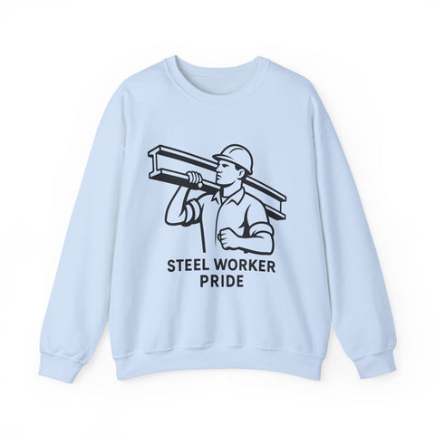 Steel Worker Pride - Heavy Blend™ Crewneck Sweatshirt Sweatshirt - YinzerShop