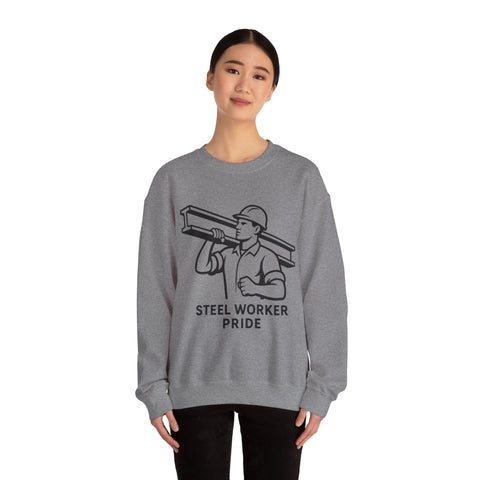 Steel Worker Pride - Heavy Blend™ Crewneck Sweatshirt Sweatshirt - YinzerShop
