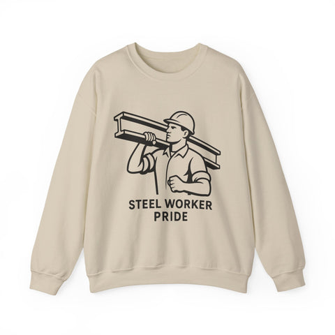 Steel Worker Pride - Heavy Blend™ Crewneck Sweatshirt Sweatshirt - YinzerShop