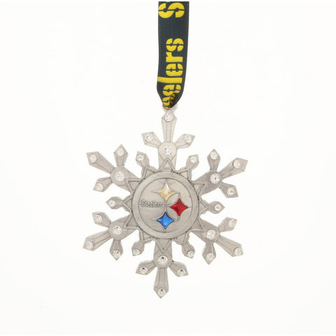 Steelers Collector Ornament – 2020 Snowflake Shaped Football Fan Keepsake Ornament - YinzerShop