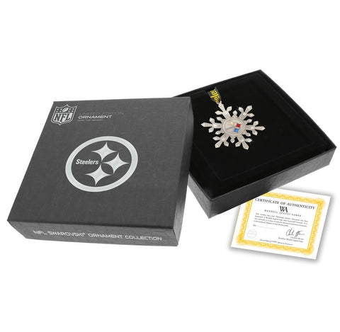 Steelers Collector Ornament – 2020 Snowflake Shaped Football Fan Keepsake Ornament - YinzerShop