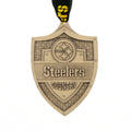 Steelers Country Ornament - Bronze Shield Sports Decor by Wendell August Forge - YinzerShop