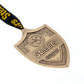 Steelers Country Ornament - Bronze Shield Sports Decor by Wendell August Forge - YinzerShop
