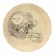 Steelers Helmet Coaster - Aluminum Sports Coaster by Wendell August Forge | NFL Team Coasters Coaster - YinzerShop