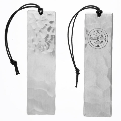 Steelers Logo Bookmark – Handcrafted Aluminum Pittsburgh Steelers Gift Keepsake - YinzerShop
