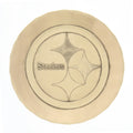 Steelers Logo Coaster – Bronze Finish NFL Drink Coaster by Wendell August Forge Coaster - YinzerShop