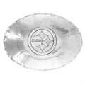 Steelers Oval Bowl – Handcrafted Football Snack Bowl | Wendell August Forge Decorative Serving Dish - YinzerShop