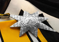 Steelers Star Ornament – Hand-Forged Metal Football Fan Gift with Crystals - YinzerShop