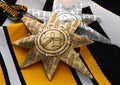 Steelers Star Ornament – Unique Hand-Forged Bronze Pittsburgh Ornament for Year-Round Display - YinzerShop