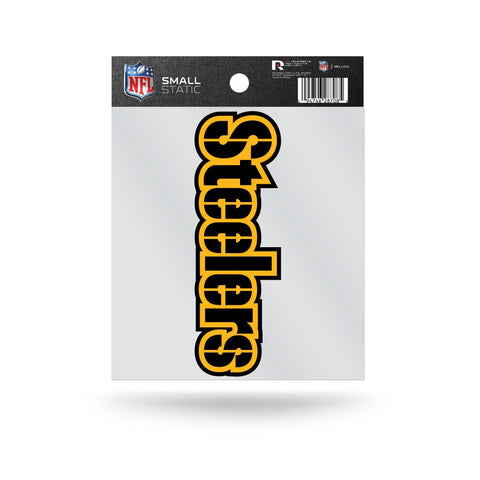 Steelers Static Cling – NFL Team Decal | Durable Vinyl Pittsburgh Steelers Sticker Stickers - YinzerShop